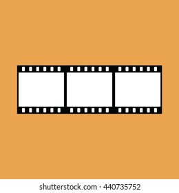 Film strip vector icon