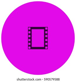 Film strip vector  icon