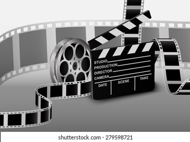 Film strip. Vector illustration