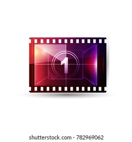 Film strip. Vector illustration