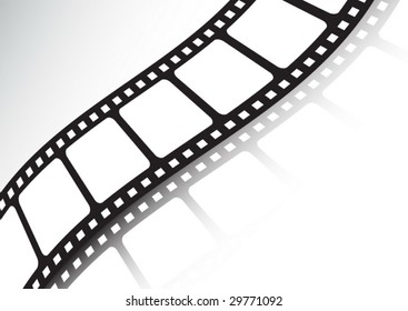 Film strip waved