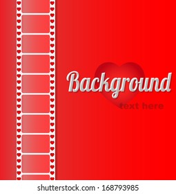 Film stripe background