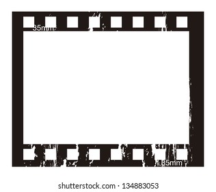 film stripe over white background. vector illustration