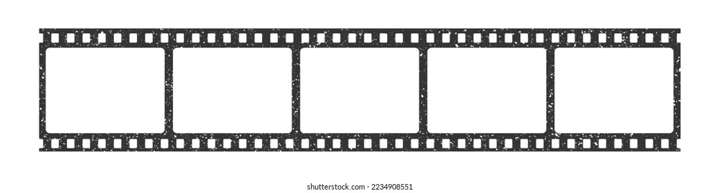 Film strips. Camera roll. Movie strip. Old film frame. 