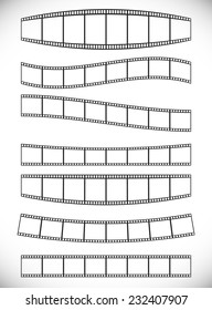 Film strips with effects