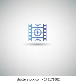 Film symbol,vector