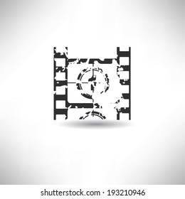 Film symbol,vector