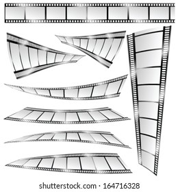 film tape color art vector illustration