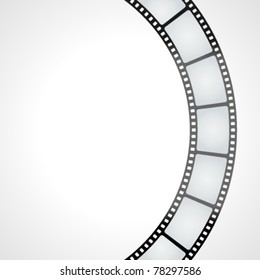 Film Tape Vector Background. Eps 10.