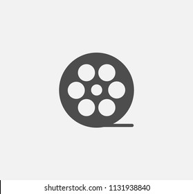 Film track icon . Vector