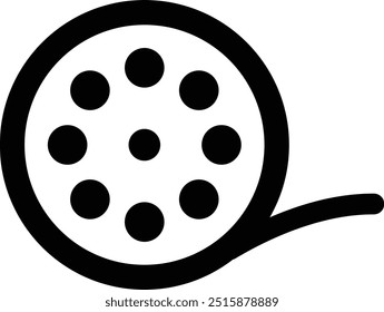 Film Vector Icon Design Illustration