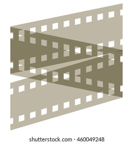 film, vector illustration