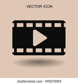 ilustración de vector de película