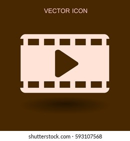 ilustración de vector de película