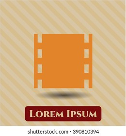 Film vector symbol