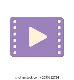film video reel icon style