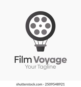 Film Voyage Logo Design Template. Good for Business, Agency, Community and Organization