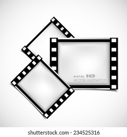 Films Frame Abstract Illustration