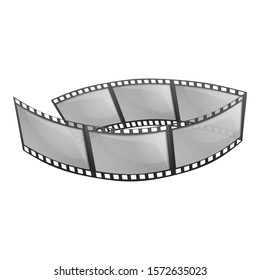 Filmstrip camera icon. Cartoon of filmstrip camera vector icon for web design isolated on white background