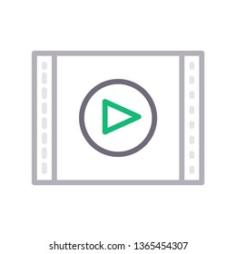 filmstrip color line