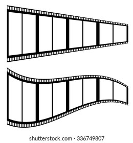 Filmstrip, film tape vector