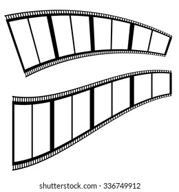 Filmstrip, film tape vector