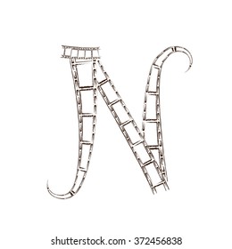 Filmstrip font