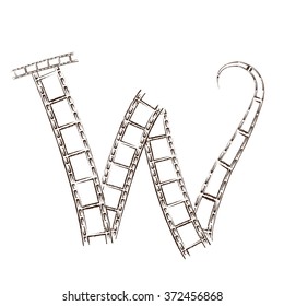 Filmstrip font