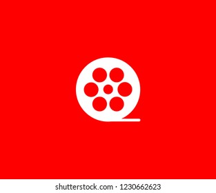 Filmstrip icon . Vector
