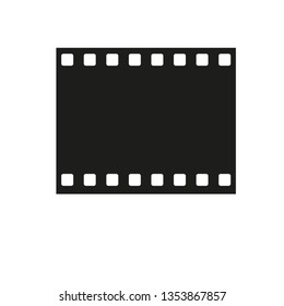 Filmstrip Icon Filmstrip Vector Stock Vector Royalty Free Shutterstock