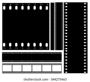 Filmstrip illustration vector