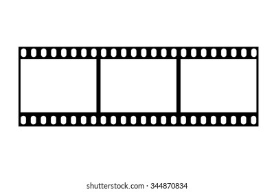 Filmstrip illustration vector