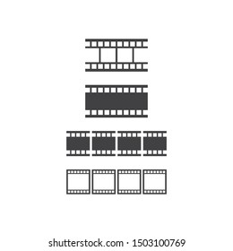 filmstrip Logo icon Template vector illustration design