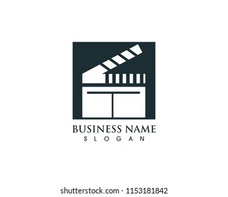  filmstrip Logo Template vector illustration design
