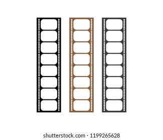  filmstrip Logo Template vector illustration design
