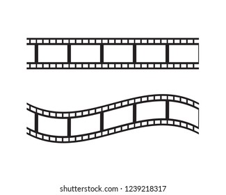  filmstrip Logo Template vector illustration design