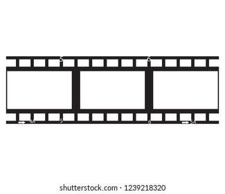  filmstrip Logo Template vector illustration design