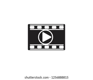 filmstrip Logo Template vector illustration design