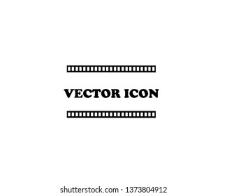 filmstrip Logo Template vector illustration design - Vector
