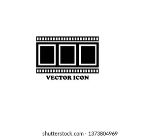 filmstrip Logo Template vector illustration design - Vector
