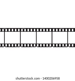  filmstrip Logo Template vector illustration design