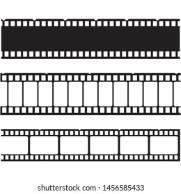  filmstrip Logo Template vector illustration design