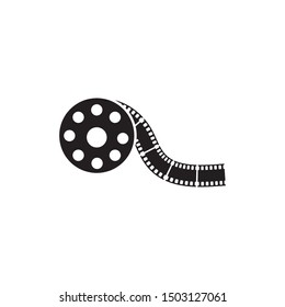 filmstrip Logo Template vector illustration design