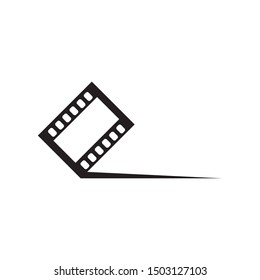 filmstrip Logo Template vector illustration design