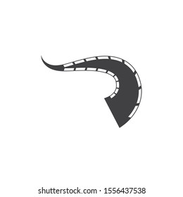 filmstrip Logo Template vector illustration design