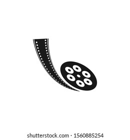 filmstrip Logo Template vector illustration design