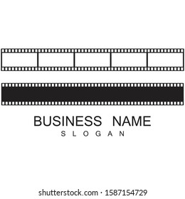  filmstrip Logo Template vector illustration design