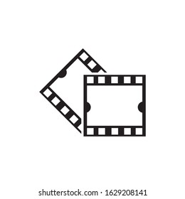 filmstrip Logo Template vector illustration design