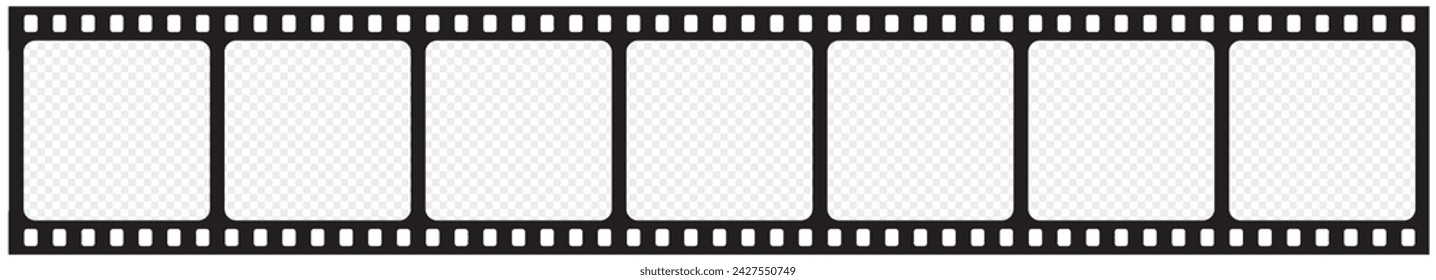 filmstrip Logo Template vector illustration design