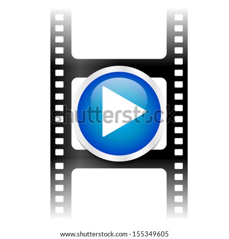 Filmstrip with Play button